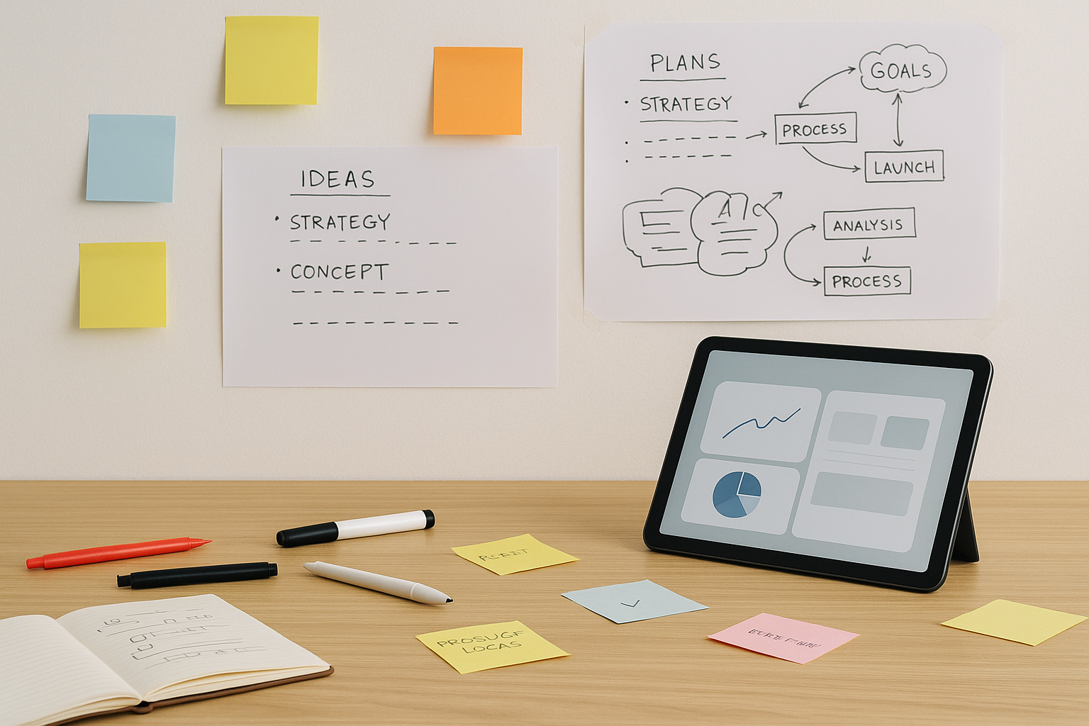 기획과 디자인 작업 환경